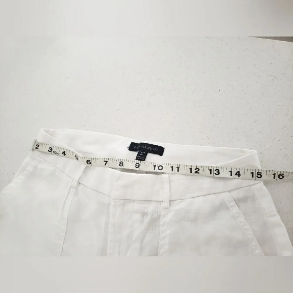 Banana Republic Linen Pants Size OP